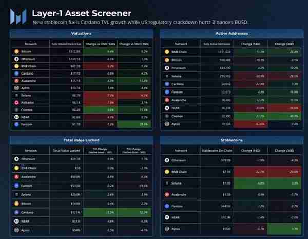 BNB Chain 2023 年路线图，及更多Layer1资产一览