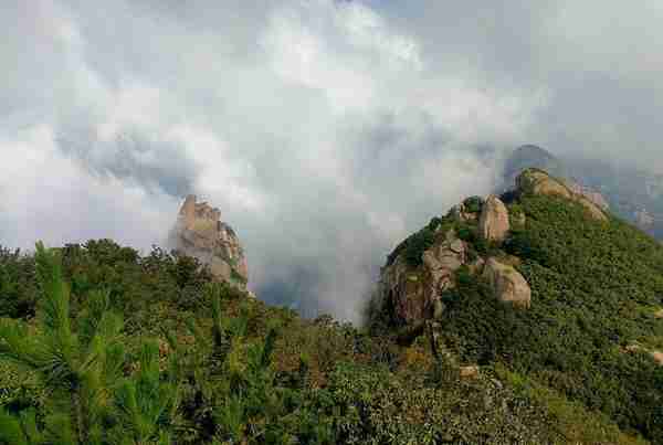 五小时极限穿越九华山后山九子岩，黄山归来，天华峰风景这边独好