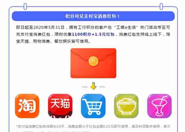 「推卡」工行信用卡“支付宝”有积分啦！太爽了
