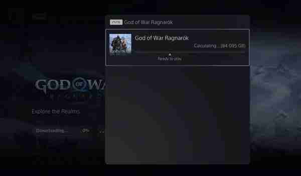 《战神：诸神黄昏》数字版开启预载，PS5 版容量 84GB