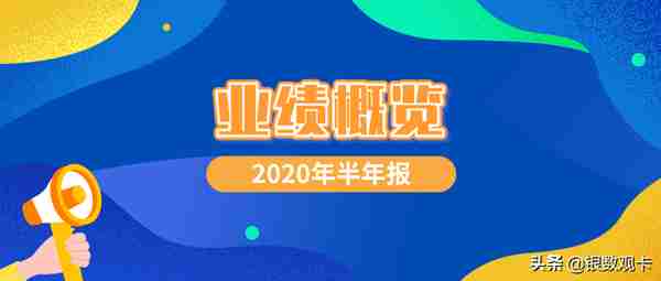 2020半年业绩 | 招商银行信用卡：流通卡量9,639万张