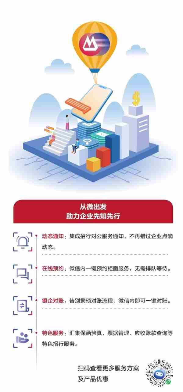 方便快捷安全灵活，招商银行移动财资线上化服务惠企赋能