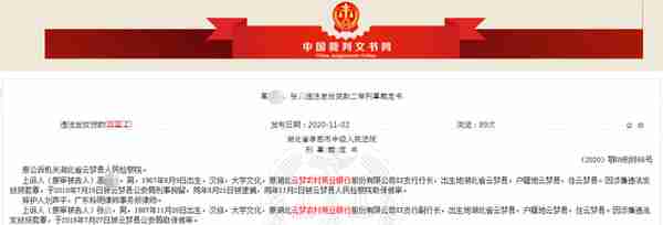 贷前审查敷衍了事 致云梦农商行损失399万 原支行长作为第一责任人获刑