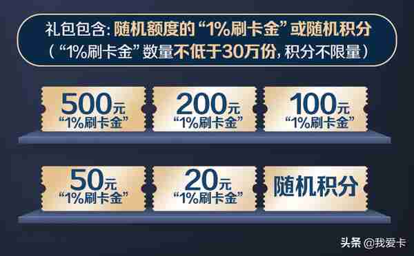 浦发白送500元刷卡金+40亿积分！这是什么神仙活动？