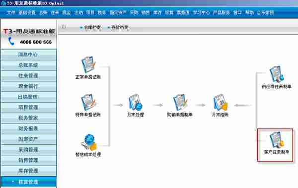 用友T3标准版销售管理详细操作流程