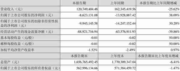 延华智能：2022年一季度亏损862.31万元