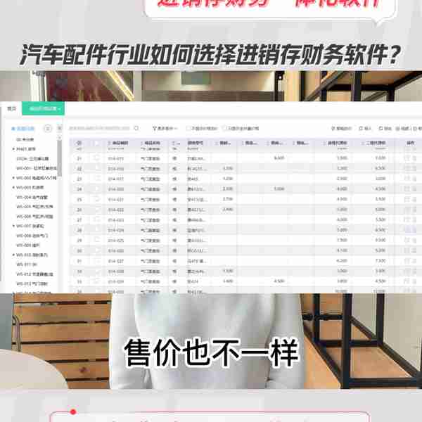 汽车配件行业如何选择进销存财务软件？#进销存财务软件